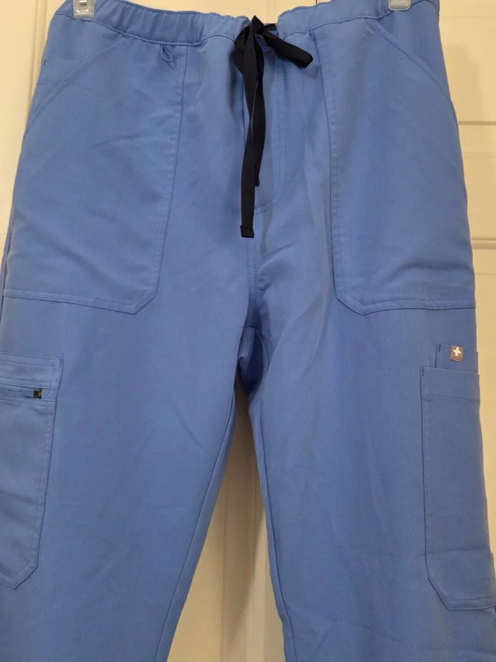 FIGS Men's Cairo Cargo Scrub Pants XLCeil Blue EUC